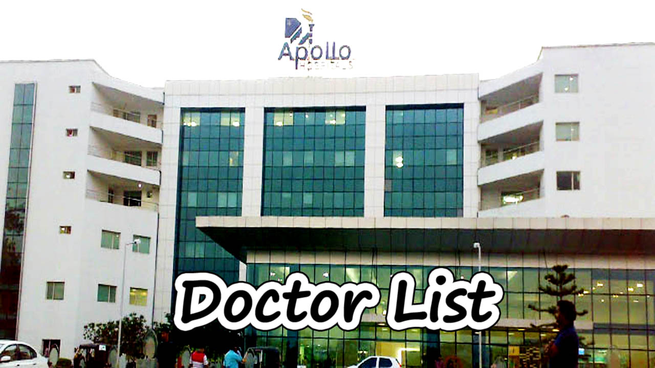 Doctor List of Apollo Hospital Chennai, Greams Road, India