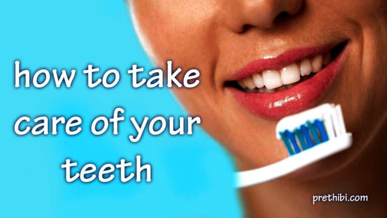 care of teeth
