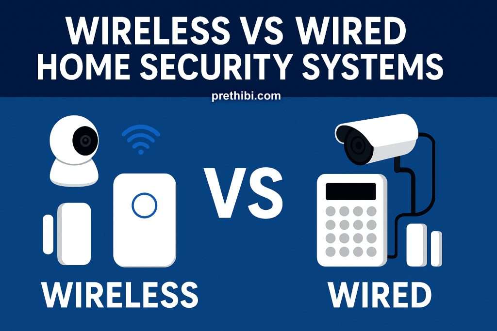 Wireless vs Wired Home Security