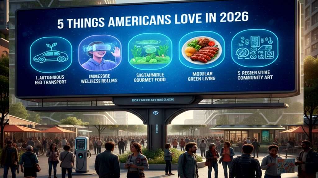 Things Americans Love in 2026